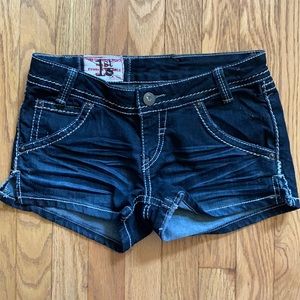 Machine Jean Shorts